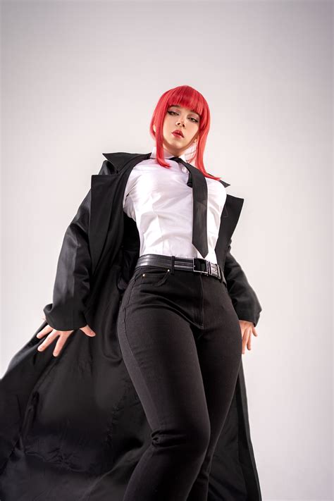 chyna chase cosplay|Fake Body! Chyna Chase as Makima Cosplay From Chainsaw Man!.